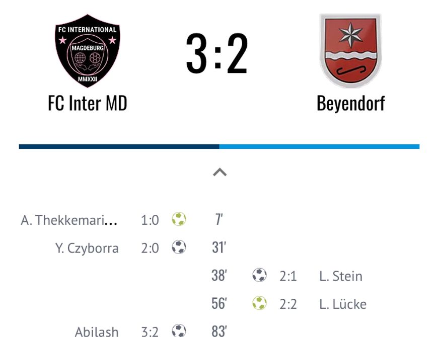 Gelungener Pflichtspieleinstand